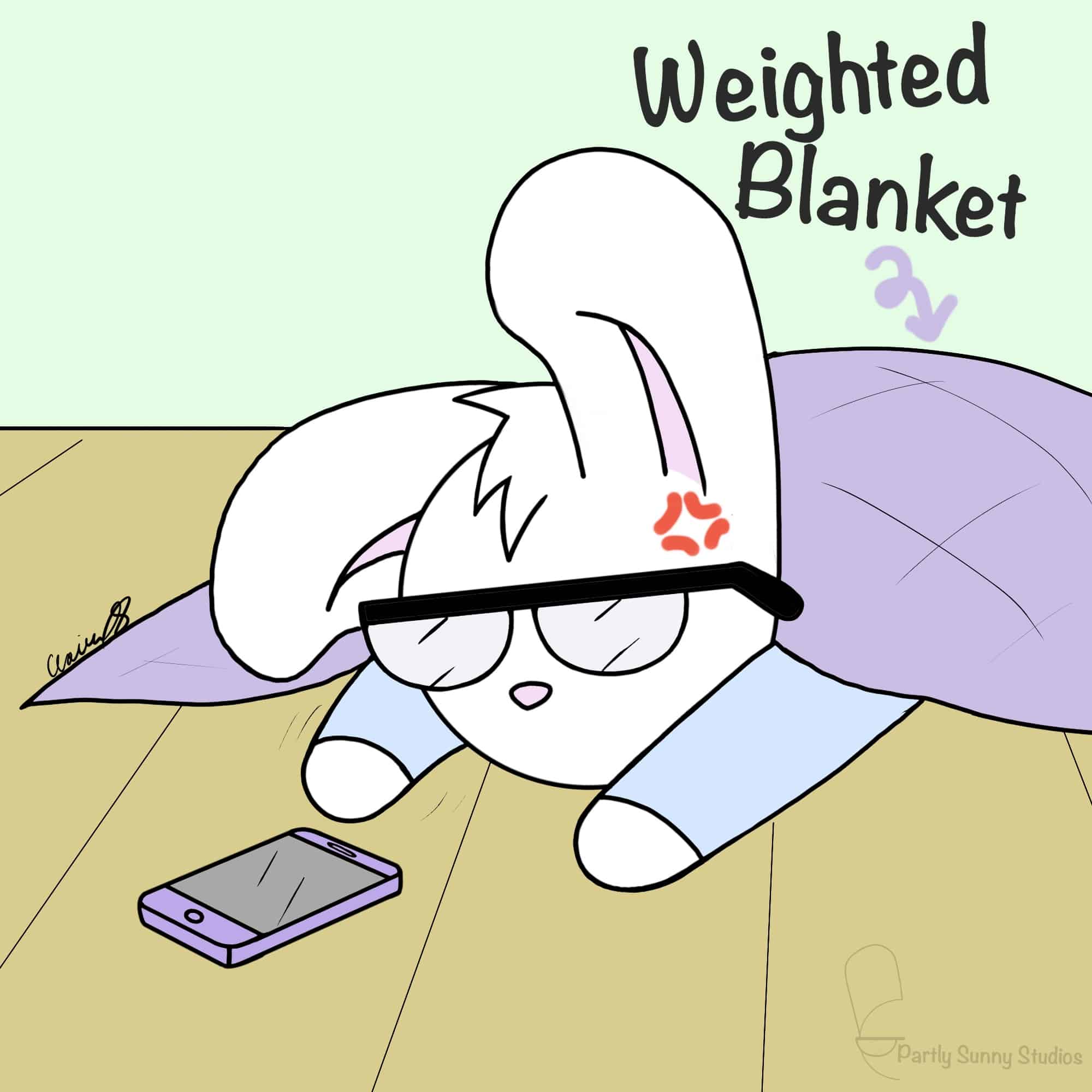Weighted Blanket - Partly Sunny Studios